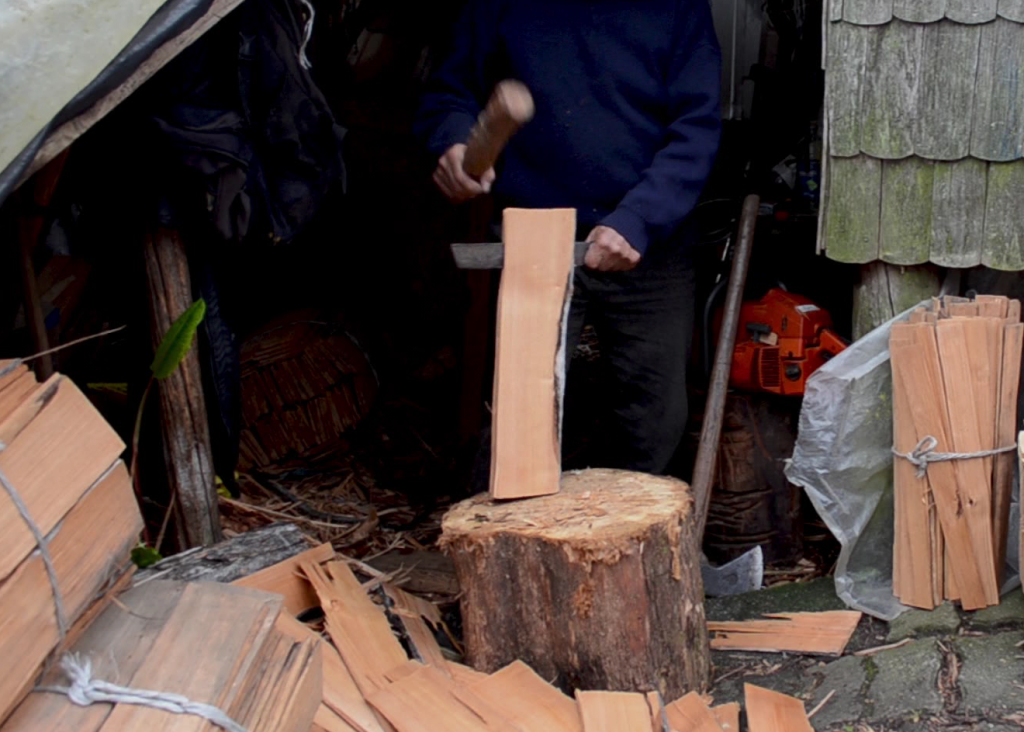 Tejuelas de madera